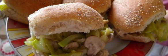 булочки с легкой начинкой