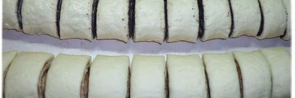 булочки с маком и с корицей