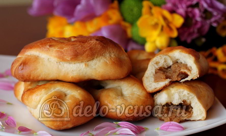 Рецепт булочек с повидлом
