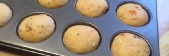 булочки с соленым сыром и вялеными помидорами