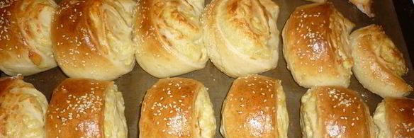 булочки с сыром