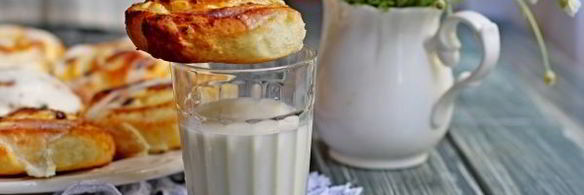 булочки с творогом в сметанной заливке