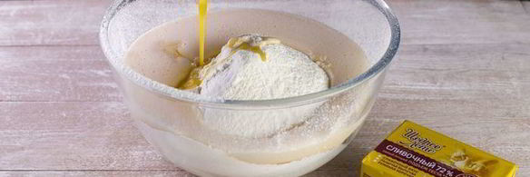 булочки с яблоками и корицей