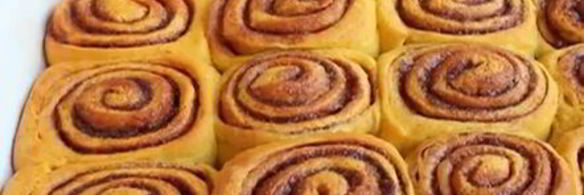 булочки синабон с тыквой