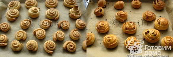булочки-улитки с корицей