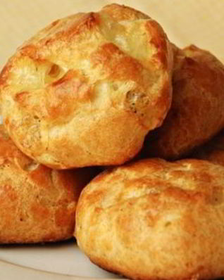 Домашние гужеры с сыром