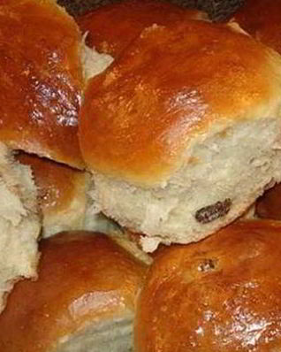 Дрожжевые булочки к обеду за два часа