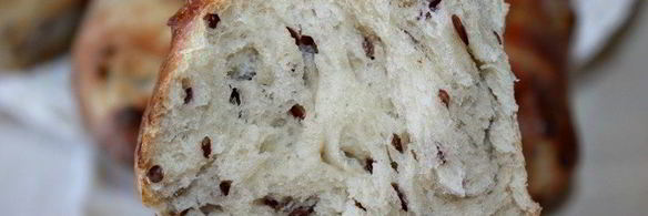 дрожжевые булочки с семенами льна