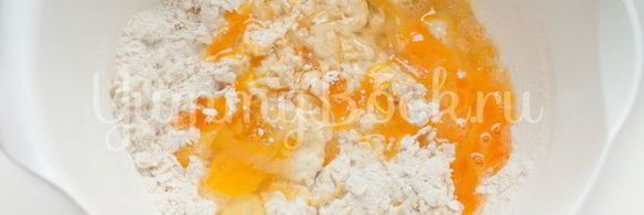 итальянские булочки данубио с сыром и ветчиной