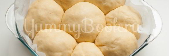 итальянские булочки данубио с сыром и ветчиной