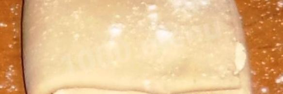 круассаны из слоеного теста