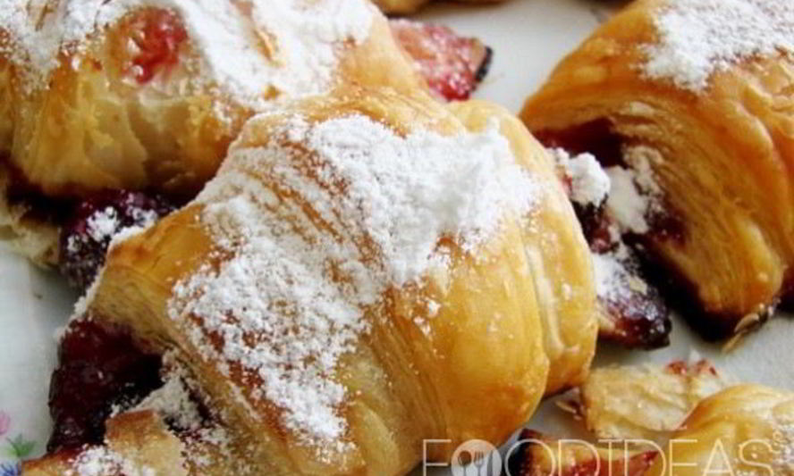 Рецепт круассанов с джемом