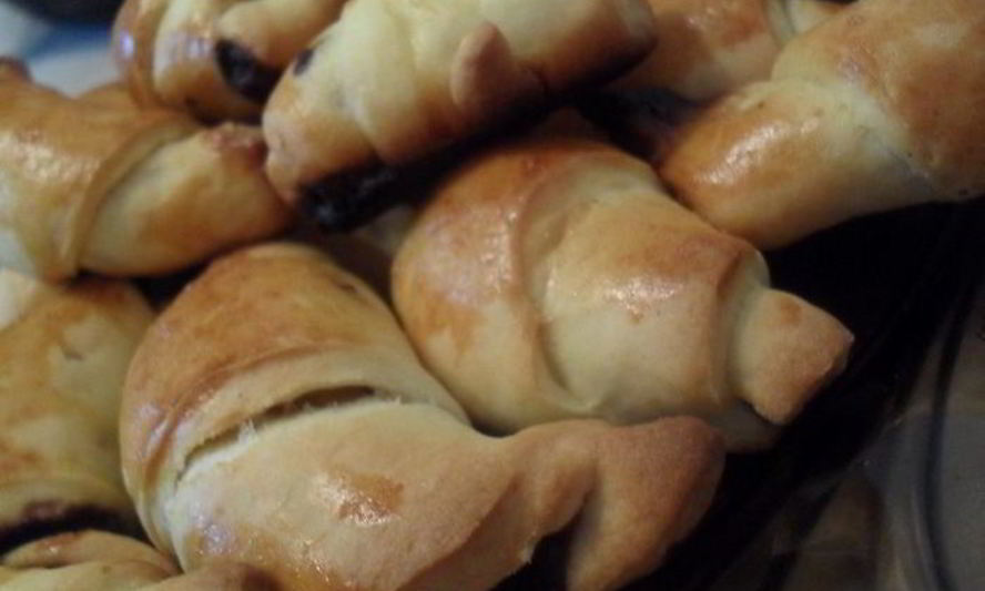 Рецепт круассанов с шоколадом