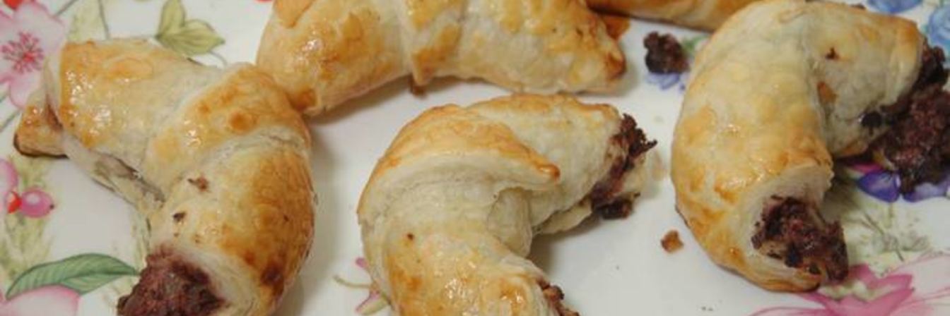 Мини-круассаны с оливками