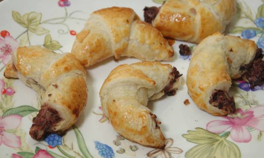 Рецепт мини-круассанов с оливками