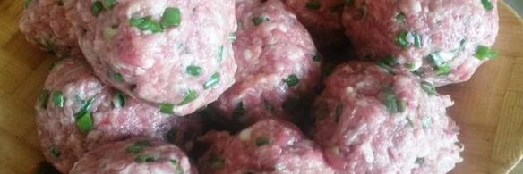 мясные ватрушки с фруктовой начинкой