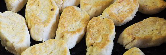 пампушки без дрожжей с чесноком