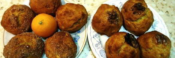 постные медовые булочки без дрожжей скоренькие