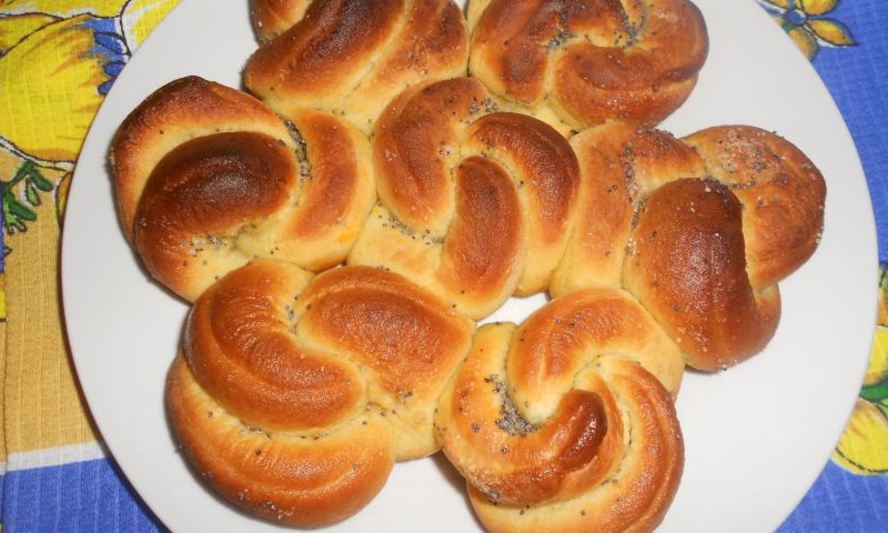 Рецепт постных тыквенно-маковые булочки