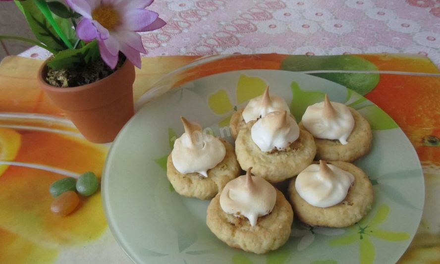 Рецепт птифуров ватрушки с белковым кремом