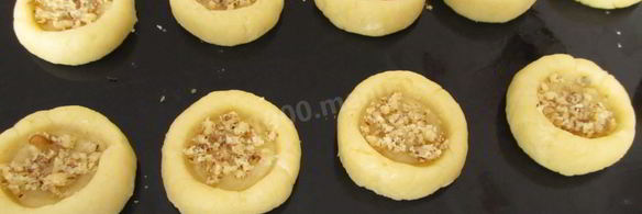 птифуры ватрушки с белковым кремом