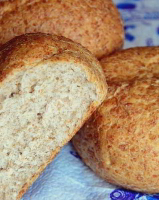 Ржаные булочки с отрубями