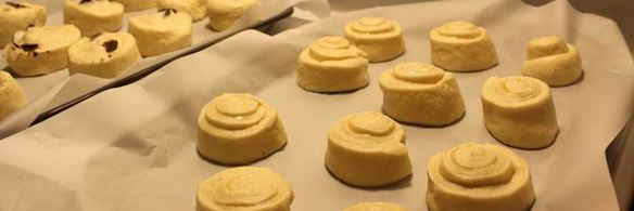 сдобные булочки першачки