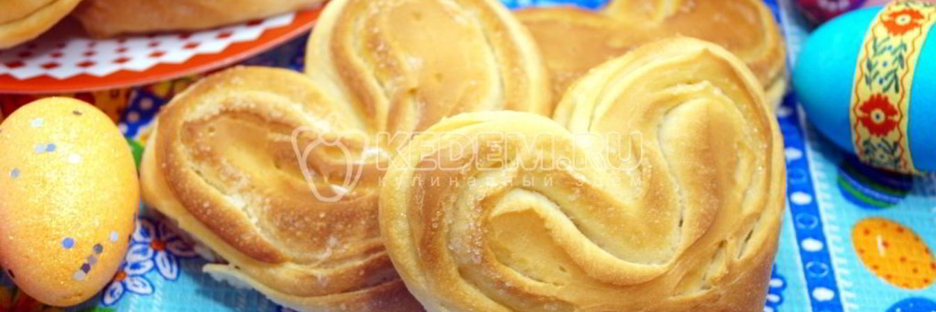 Сдобные булочки Плюшки