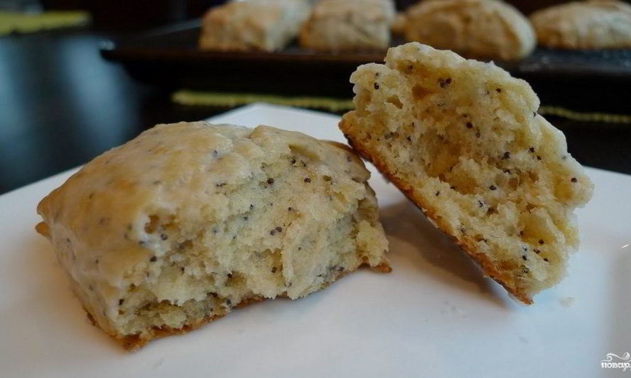 Рецепт сдобных булочек с маком