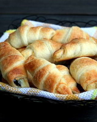 Тесто для круассанов