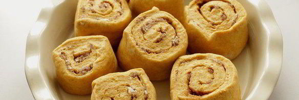 тыквенные булочки с корицей