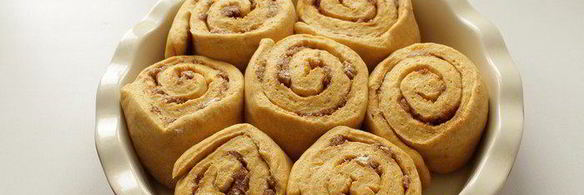 тыквенные булочки с корицей