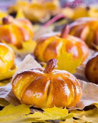 Тыквенные булочки