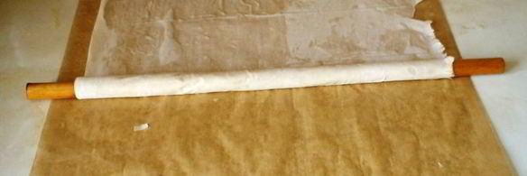 ватрушки гнезда из теста фило