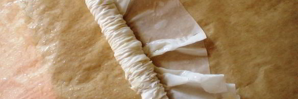 ватрушки гнезда из теста фило