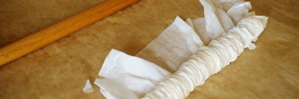 ватрушки гнезда из теста фило