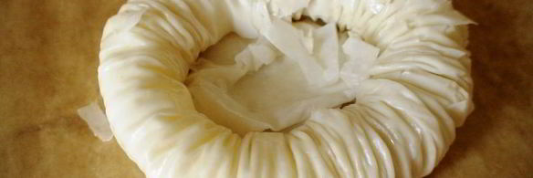 ватрушки гнезда из теста фило