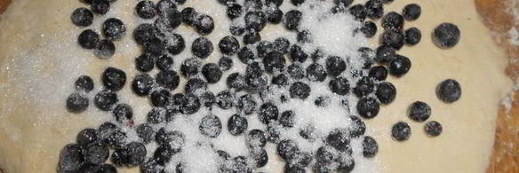 вкуснейшие черничные булочки