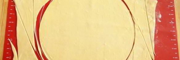 закусочные круассаны с лососем