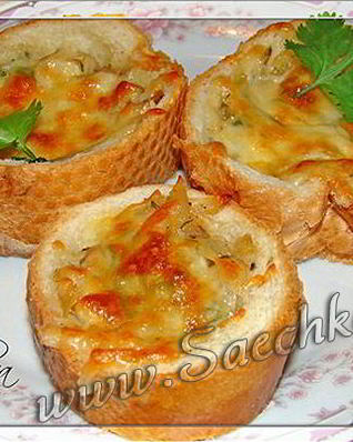 Запеченные булочки с начинкой