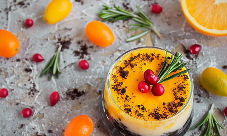 Рецепт апельсинового чизкейка с печеньем oreo