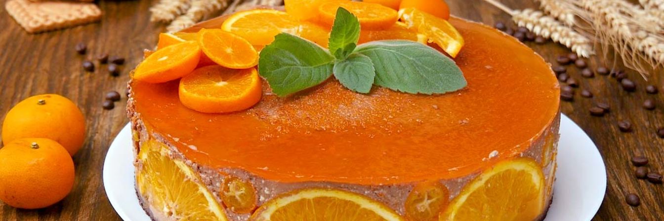 Апельсиновый чизкейк
