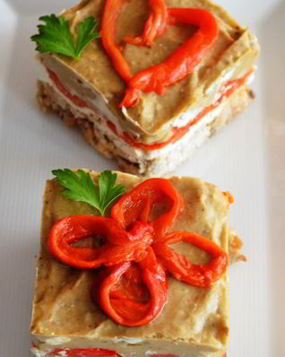 Баклажановый чизкейк Перекус