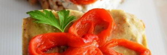 баклажановый чизкейк перекус