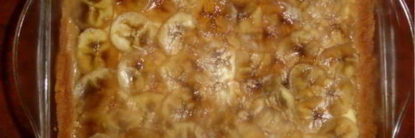 банановый чизкейк