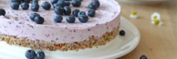 черничный чизкейк без выпечки