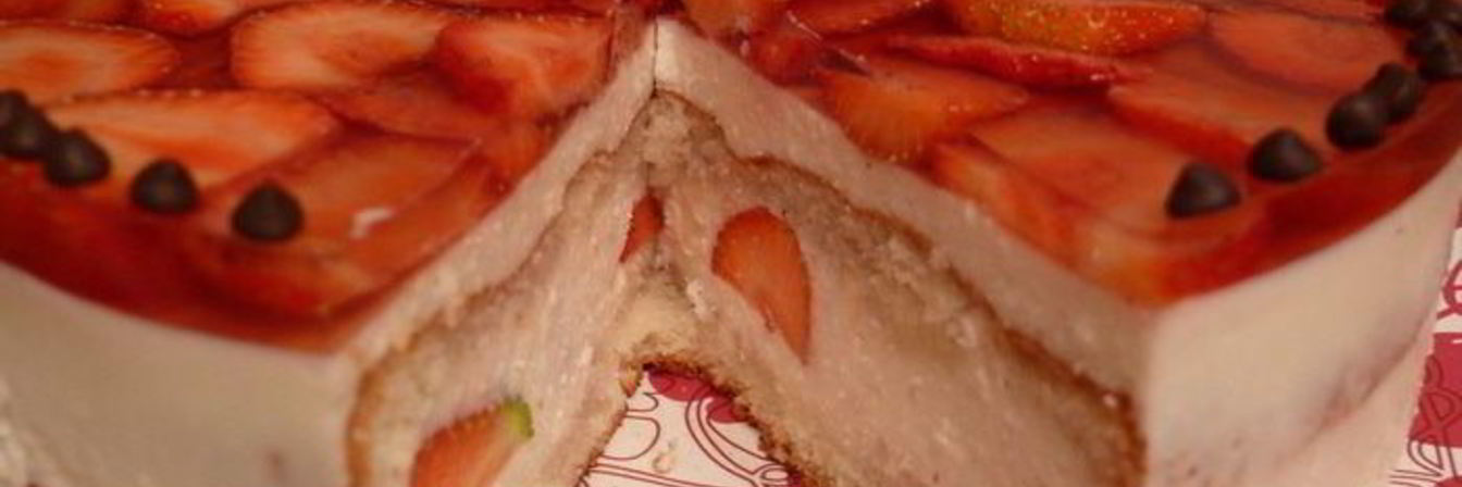 Чизкейк Клубничный ICE