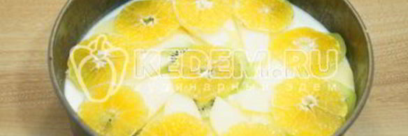 чизкейк с фруктами