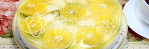 чизкейк с фруктами