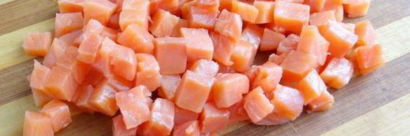 чизкейк с лососем